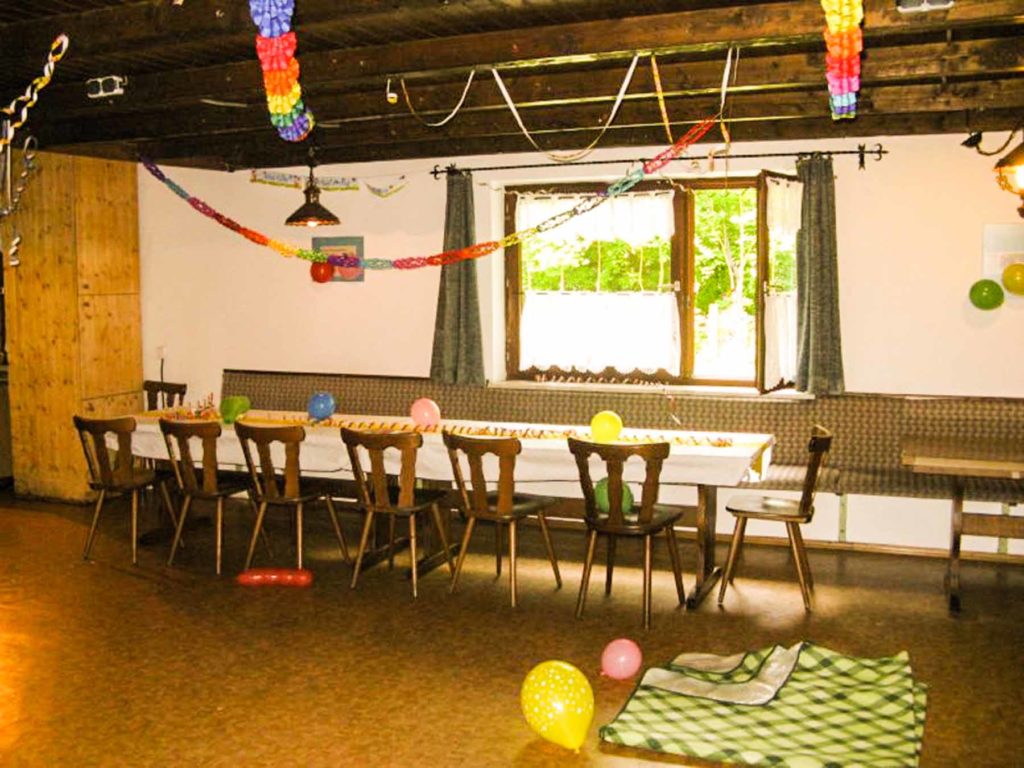 Beispiel Tischdecko für Ihr Event - Eventlocation zum Mieten in Augsburg