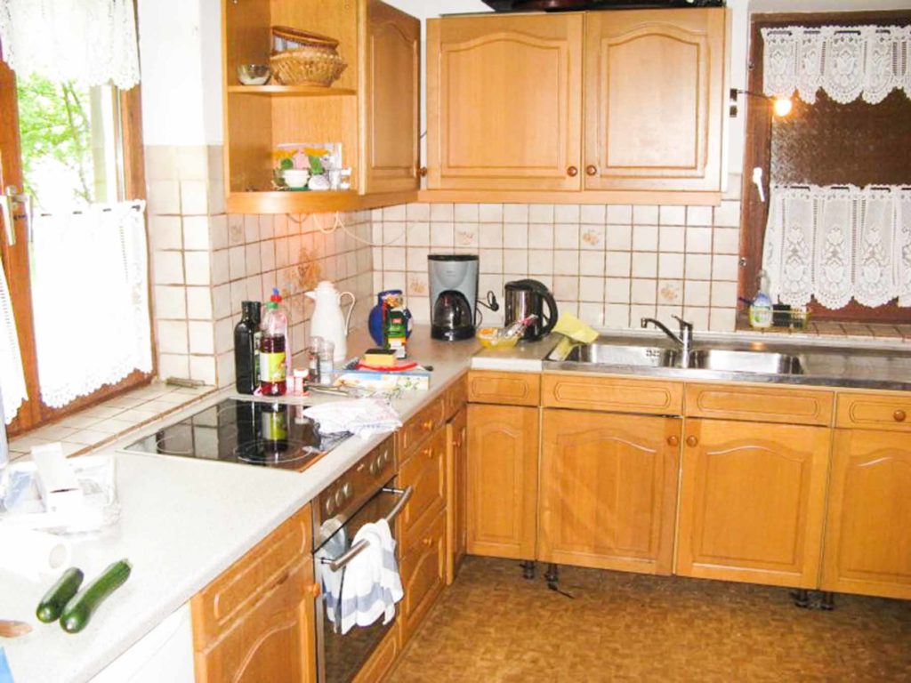 grosse Küche in unserem Bootshaus, zum Mieten für Ihr Event in Augsburg